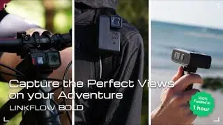 LINKFLOW BOLD: Ultimate 4K UHD Outdoor Safety Camera | 3-Level Tilt, IP67 Waterproof, 8H Runtime
