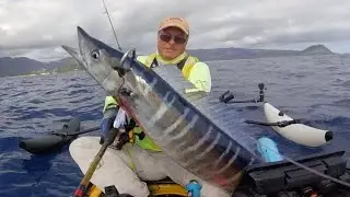 Second Ono or Wahoo on my Kayak