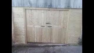 Como hacer un Portón de Garaje