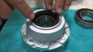 MG TA TB TC Rear Axle Oil Leak Repair