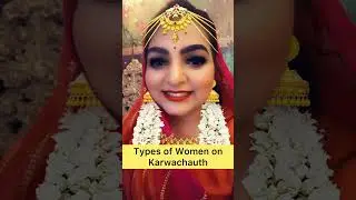 Karwachauth Ka Chand - Types Of Women On Karwachauth | BC Aunty | Comedy Video