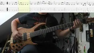 Paradise Lost - Enchantment. Bass Cover (Tabs). 5-string bass.
