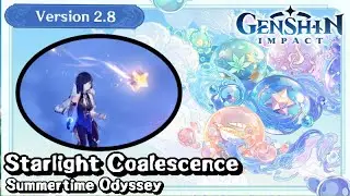 Starlight Coalescence Locations - Summertime Odyssey Exploration - Genshin Impact v2.8