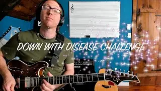 Guitar Giveaway Down With Disease Challenge (4K)