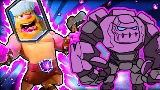 Он вернулся и всех наказал! Голем в ТОП-100 мира! / Clash Royale