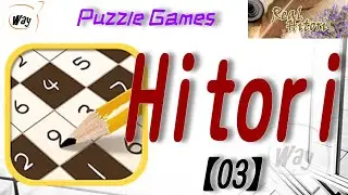 [Hitori] How to play Real Hitori [3/14] - Easy Level [2]