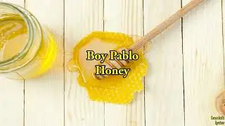 Boy Pablo - Honey  (lyrics video)