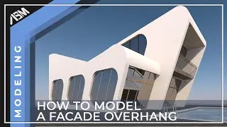 ARCHICAD Speed  Modeling Facade Overhang in ARCHICAD