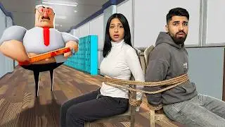გავექცევით ბოროტ მასწავლებელს მე და ნინი ROBLOX -ში?!