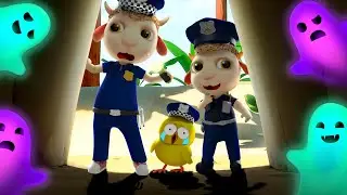 Police Team vs Ghosts in the Cave | Rescue Team Mission | Funny Cartoon & Kids Songs