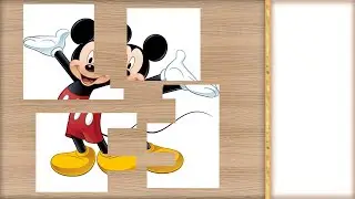 Mickey Mouse puzzle game | Puzzle for kids