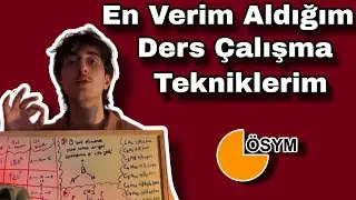 My Most Effective Study Techniques 📈 YKS 2026