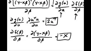 Normal Equation Derivation with Calculus for Least Squares Regression