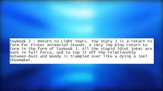 Toy Story 3 (Dunkview)