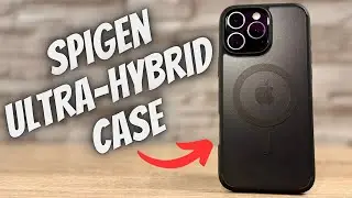 Spigen Ultra-Hybrid Frosted Black Case iPhone 16 Pro Max