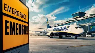 CRASH LANDING! RyanAir Boeing 777 at LAX Airport