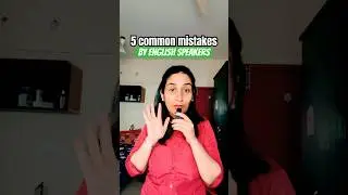 The most common pronunciation mistakes by Indian English speakers❗️#shorts #english #youtubeshorts