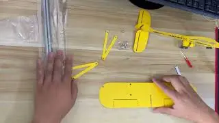 Yellow Aircraft Weather Vane Installation Tutorial