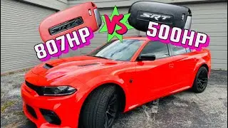 Hellcat Red Key VS Black Key! 0-60MPH
