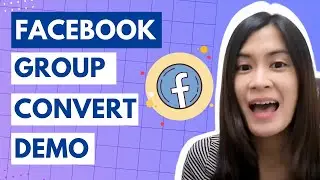 Group Convert DEMO - Google Extension to Store Facebook Group Members Information Automatically