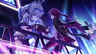 Silver Wolf Talking with Kafka After Losing to Herta (Honkai: Star Rail)