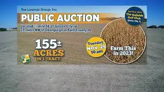 Farmland Auction - 155 Acres - Ford County, Illinois