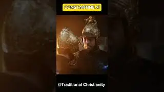 Last Word of Constantine XI Fall of Constantinople ☦️ #shorts
