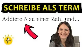 Schreibe als TERM – Text in Terme umwandeln, die Summe aus 25 und einer Zahl