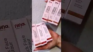 Nina Makeup / Stick Face Contour e Stick Multifunções / Unboxing #nina #makeup #maquiagem #unboxing