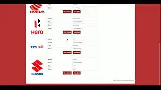 Bike Showroom Management System Mini PHP Project