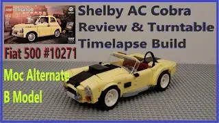 Lego AC Shelby Cobra MOC Fiat 500 10271 Creator Expert Alternate B Model Alt Build