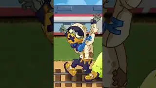 Parkour Zombie - New Zombie in Plants vs Zombies 2 Chinese 