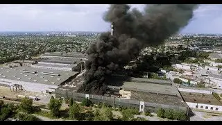 Пожар в Днепре 27.06.2017