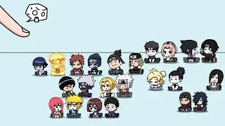 Naruto Characters vs Finger | Full