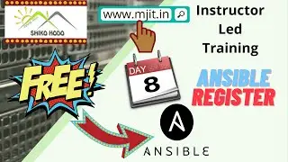 What is Ansible Register and When to use | Lab  Ansible Tutorial for Beginners Series | ILT | Part 8