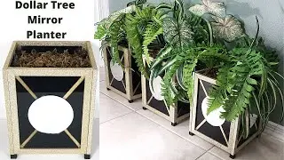 DOLLAR TREE PLANTER DIY