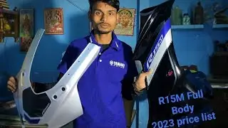 Yamaha R15M v4 genuine spare parts 2023 Full body price list 