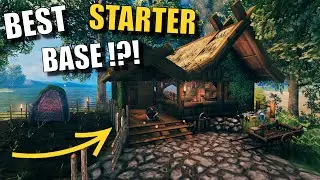 The Most PRACTICAL / BEAUTIFUL Starter Base In Valheim
