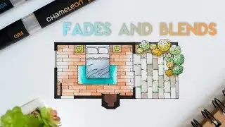 How to Render Architectural Floor Plans Using Chameleon Markers