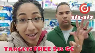 Target Couponing 🎯: FREE $15 GIFTCARD Household Deals |EXTREME COUPONING (3/1-3/7/2020)
