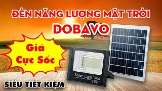 Giảm Giá Đèn Năng Lượng Mặt Trời Dobavo Cực Sốc│Miễn Phí Vận Chuyển