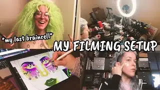 HOW I FILM MY VIDEOS (Planning, face chart, prep work)... | VLOGMAS Day 3 & 4