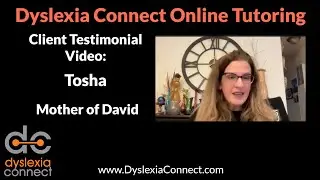 Dyslexia Connect Testimonial Video - Tosha