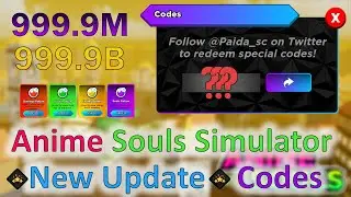 Anime Souls Simulator New Update Codes! Try Now!