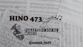 Hino 473 H5- Forasteiro sou no mundo 🙌🏾❤️ culto na central de Salvador #tuba #baixo #orquestra #ccb
