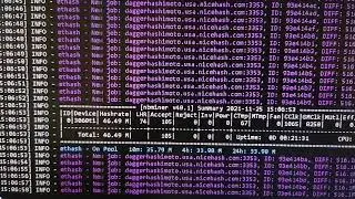 NBMiner v40.1 - ETHASH Mining RTX 3060 ti LHR (Hynix) - Nicehash up to 46 MH/s! +Extra Parameter