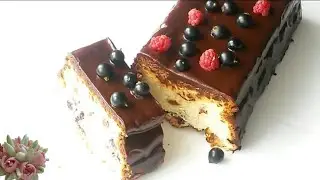 Delicate Lviv cheesecake.