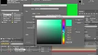Adobe After Effects CS5 Tutorials - Compositions, Precomps Part No.3