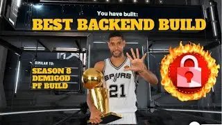 SEASON 8: NEW BEST POWER FORWARD/BACKEND BUILD IN NBA 2K23! MOST OVERPOWERED DEMIGOD PF BUILD 2K23!
