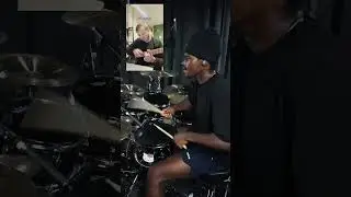 Somebody add some anime clips to this PLEASE @rjpasin #drums #duet #remix #anime #drumandbass